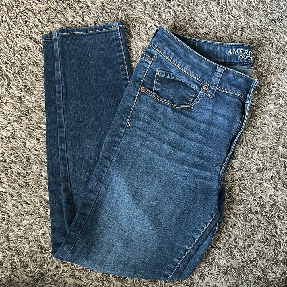American Eagle Outfitters Blue Skinny Jeans